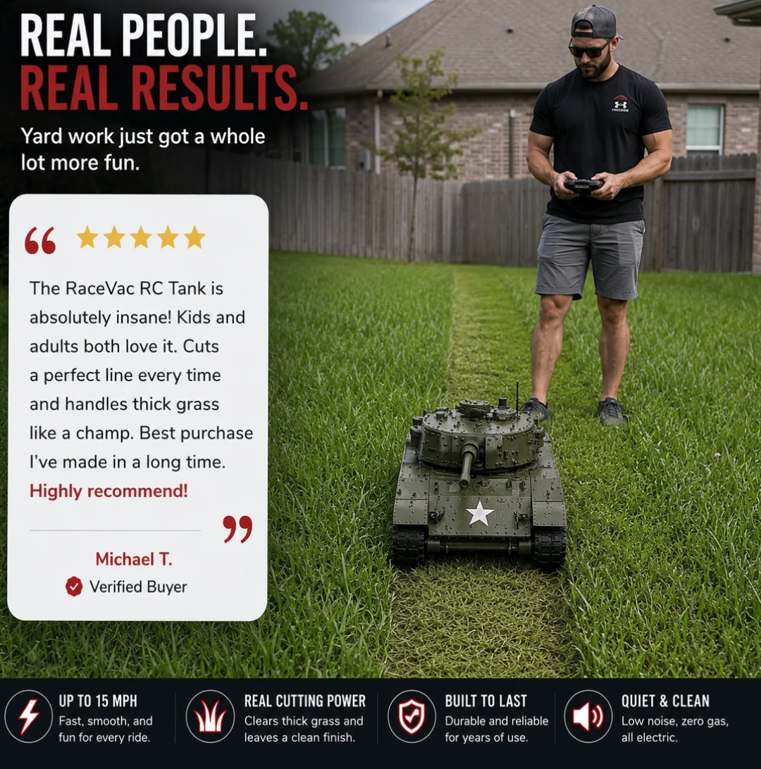 MiniRacer (Lawnmower) - Tank