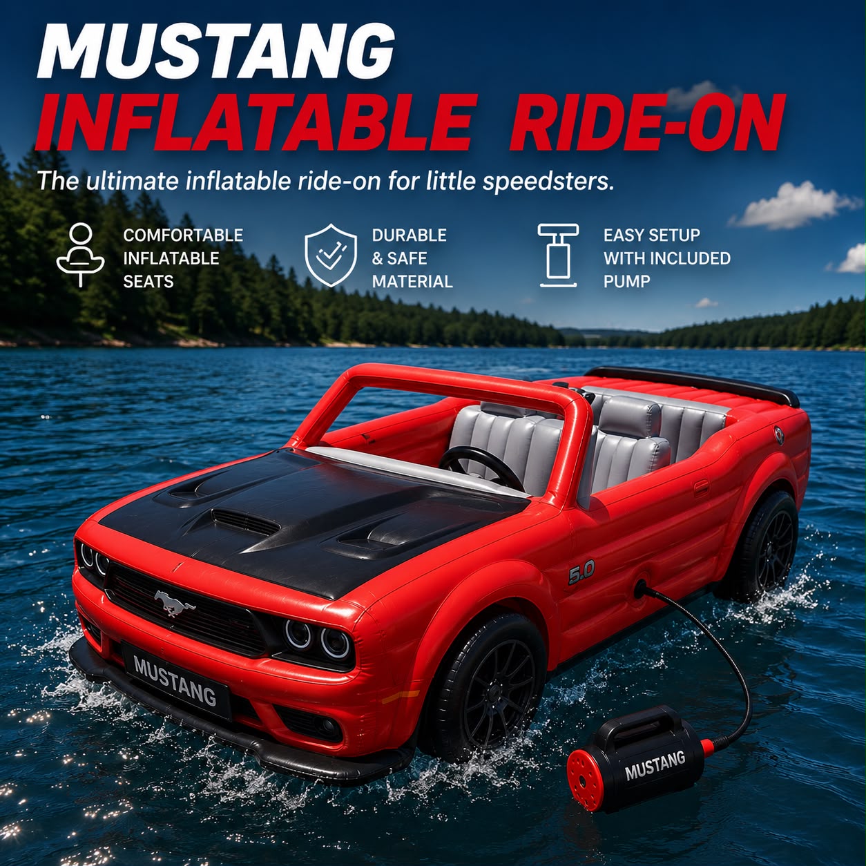 MiniRacer (Float) - Mustang